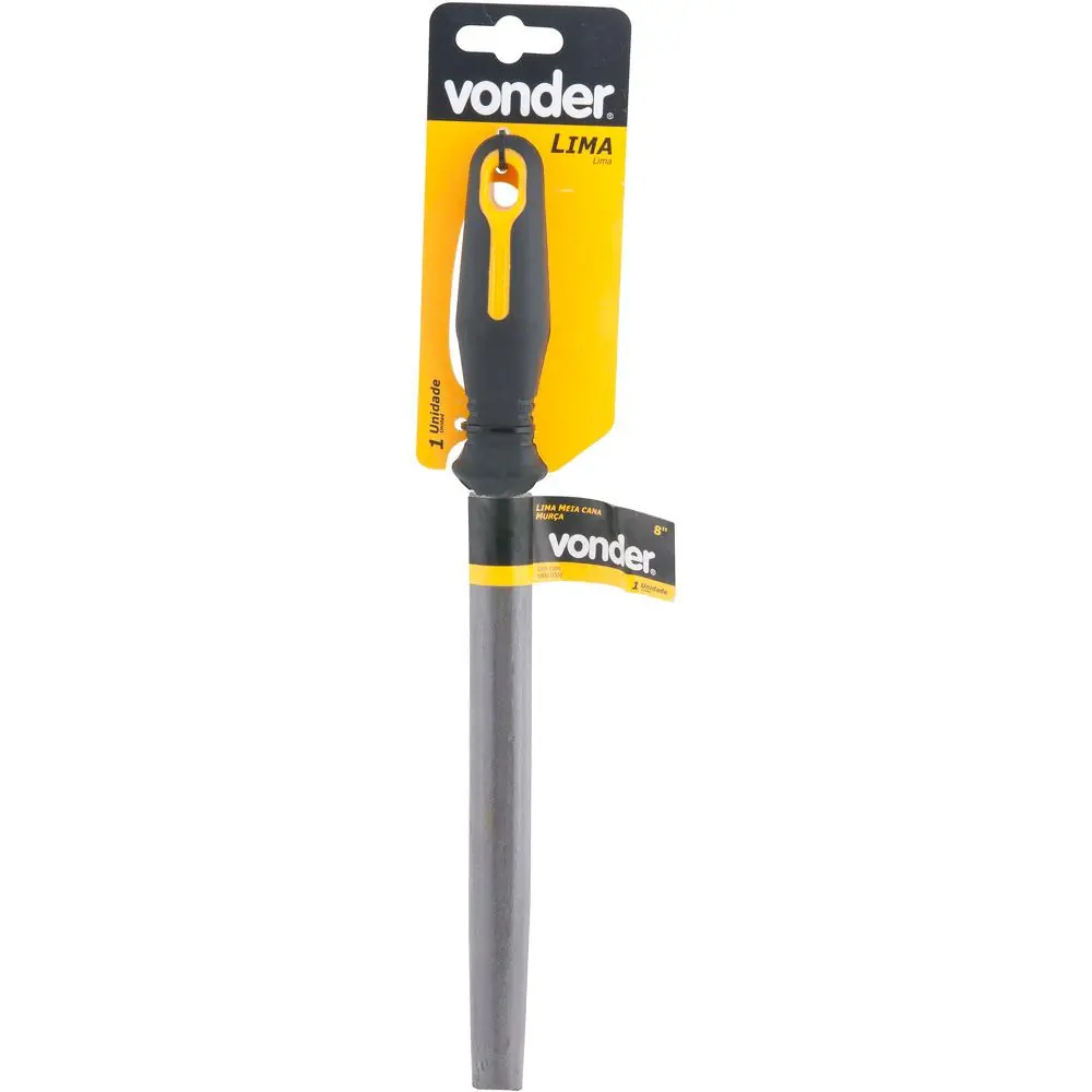 Lima Meia Cana Murça 8" Com Cabo Plástico - Vonder