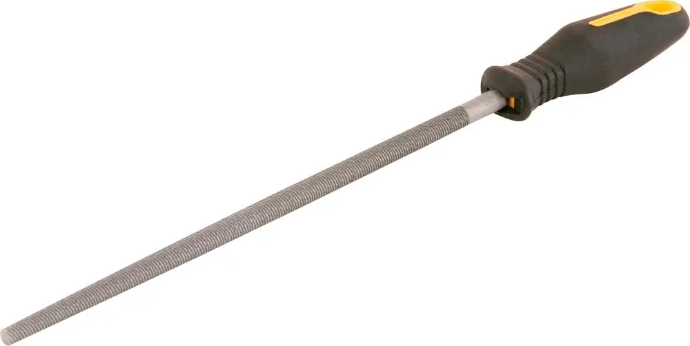 Lima Redonda Bastarda 8" Com Cabo Plástico - Vonder