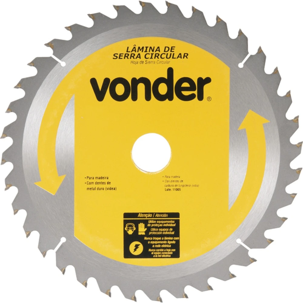 Disco De Serra Para Madeira 450 X 30 Mm 48 Dentes - Vonder