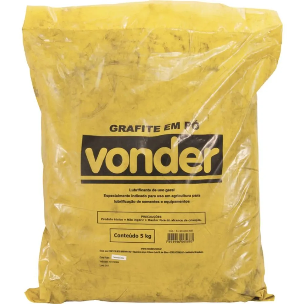 Grafite Em Pó 5 Kg - Vonder