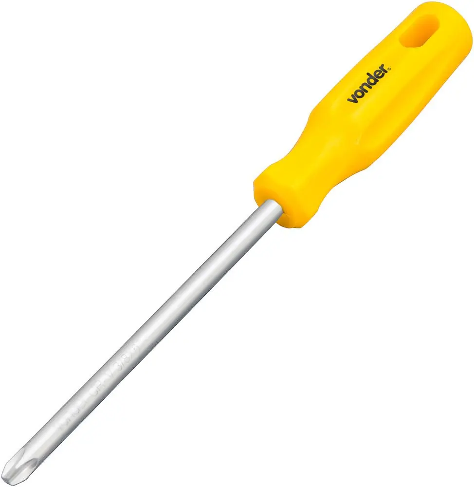 Chave Phillips 3/8x6" N.4 Cromo Vanádio - Vonder