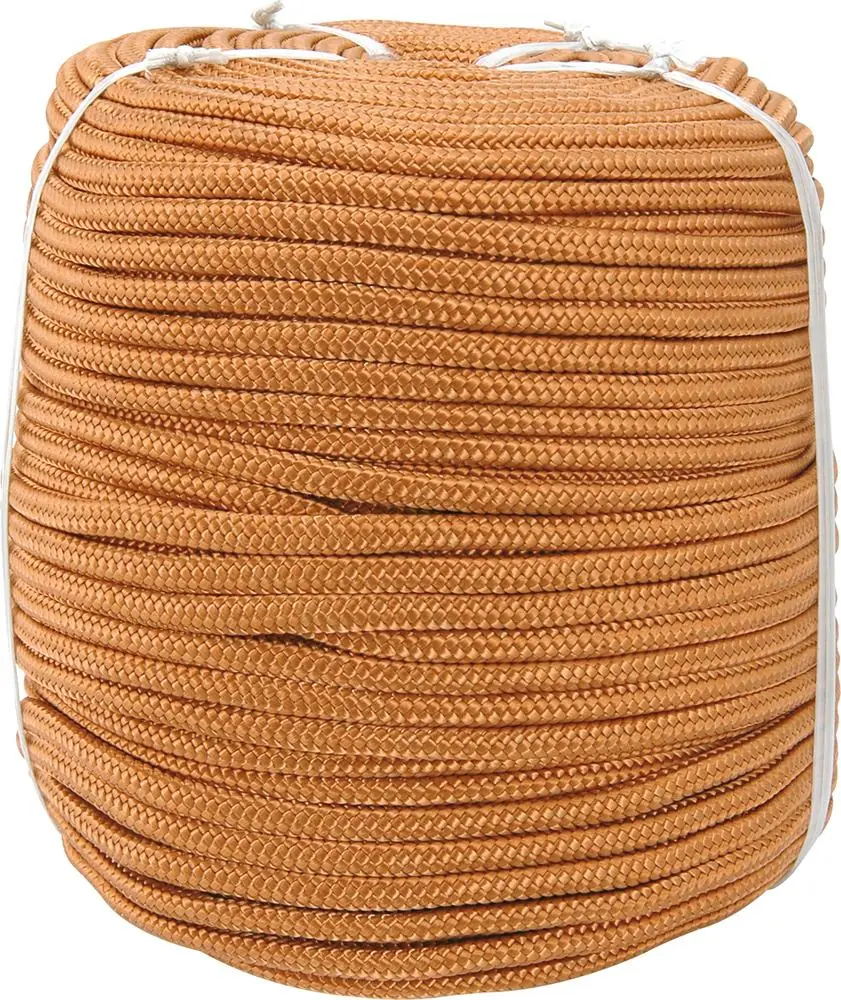 Corda Multifilamento Trançada 6,0mm 4,5kg 180 Metros Ouro Po