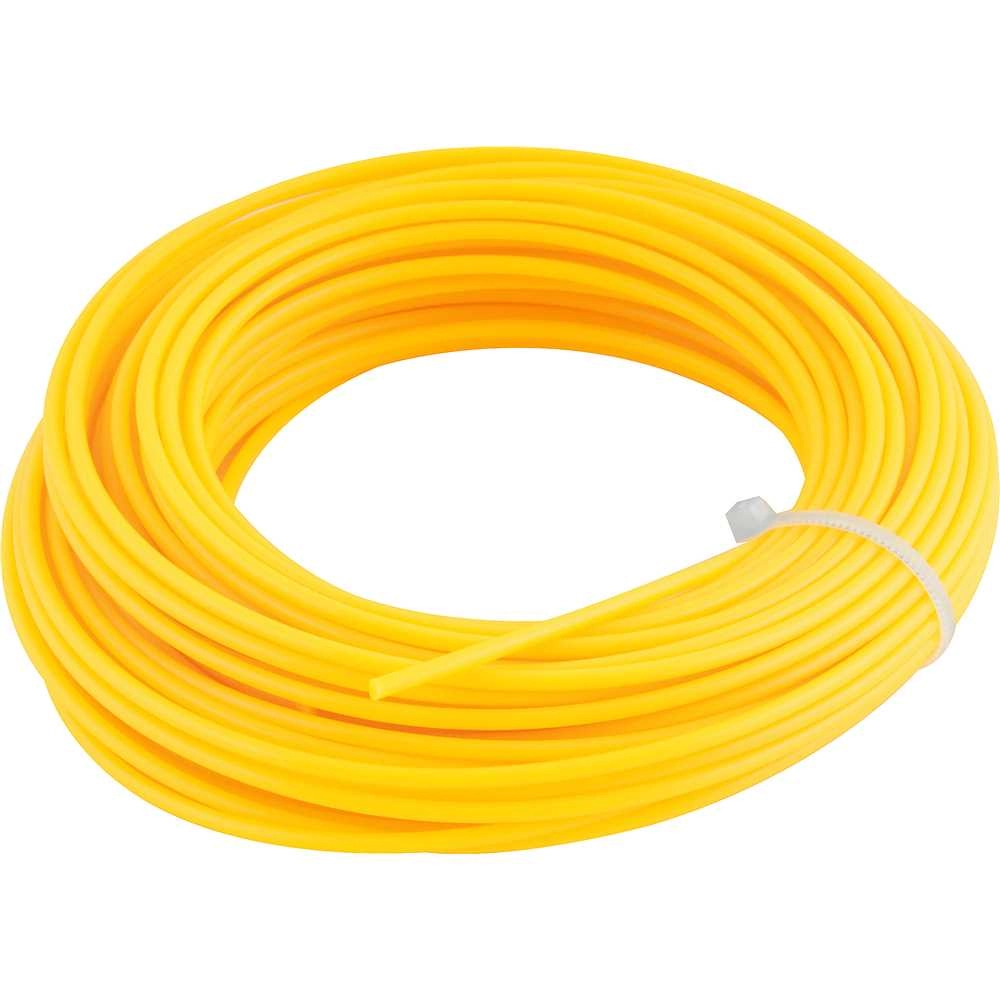 Fio De Nylon 1,8mmx15m Redondo Para Roçadeiras E Aparadores