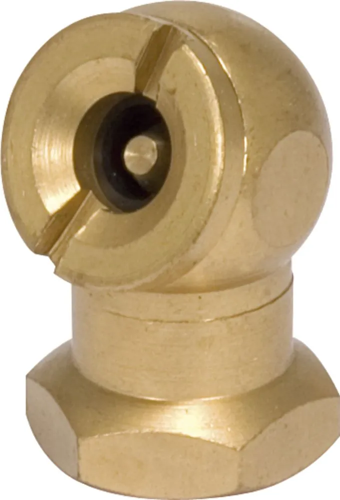 Bico Para Encher Pneu Simples 1/4" Npt Latão - Vonder