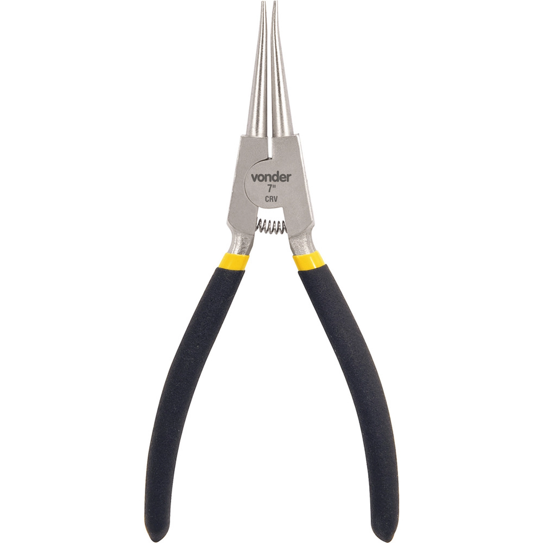 Alicate Bico Redondo Reto Anéis Externos 7” Vonder