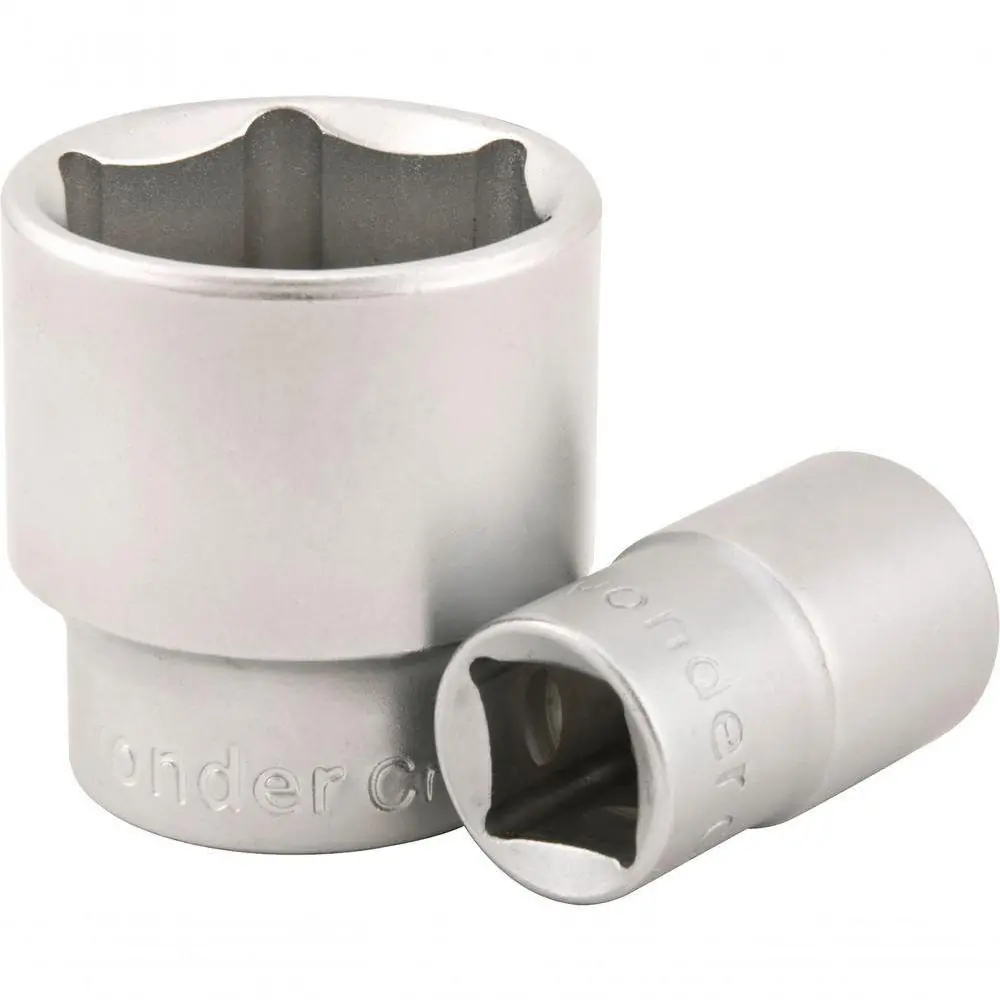 Soquete Sextavado Enc 1/2" 17mm Curto Vanád. Vonder