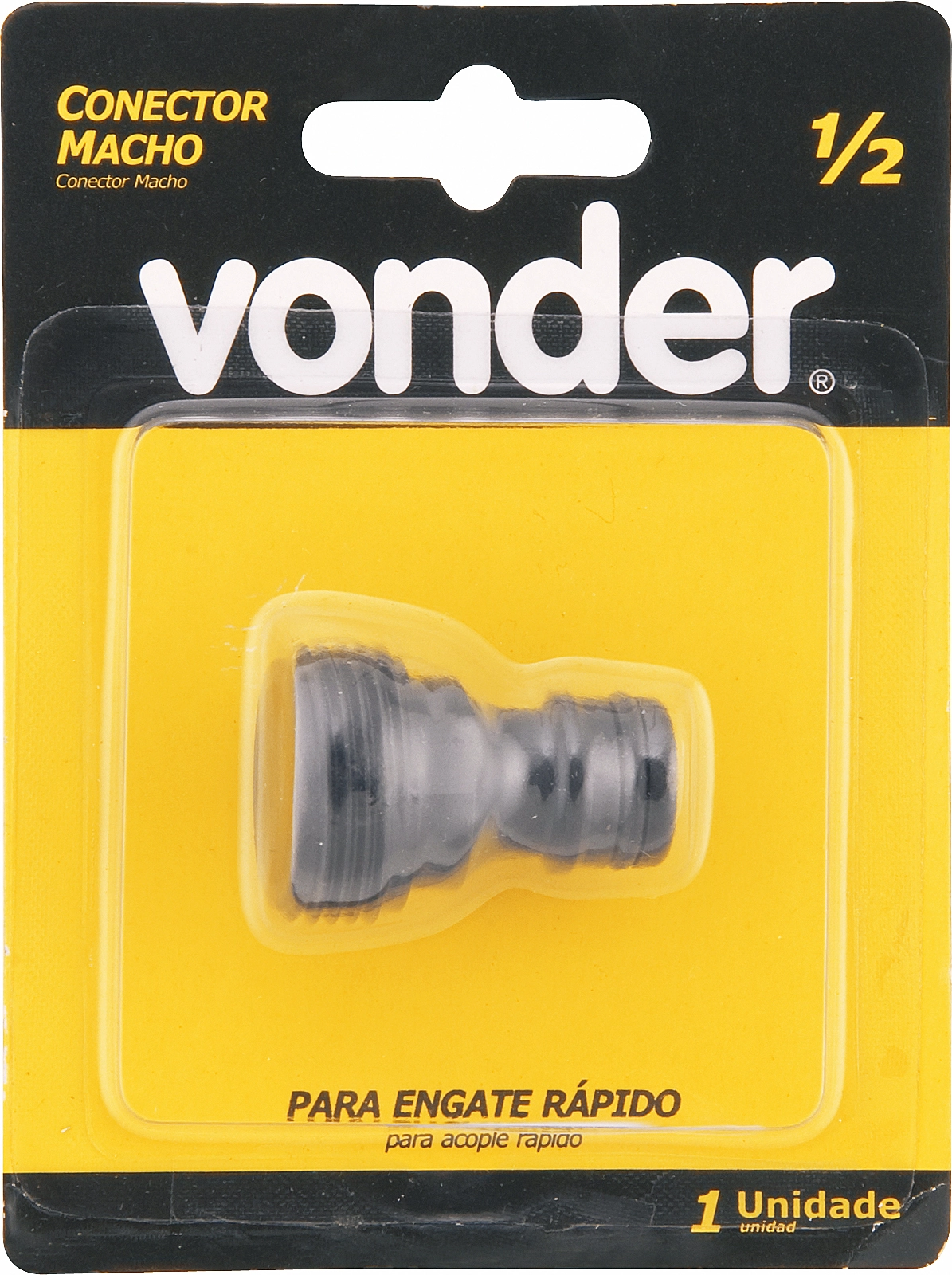 Conector Macho Rosca Ext Vonder Ref