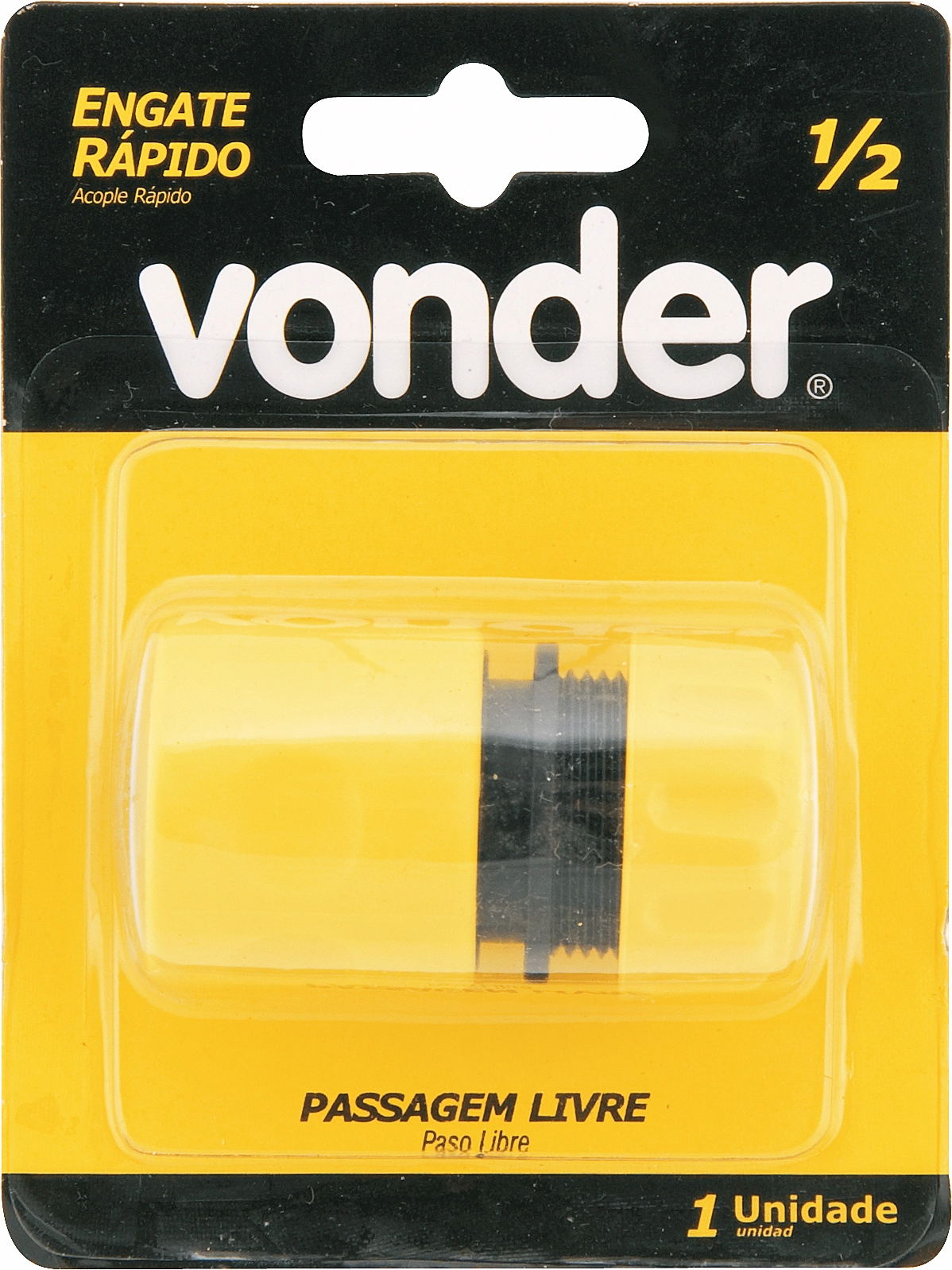 Engate Rapido Plastico 1/2 P/mangue