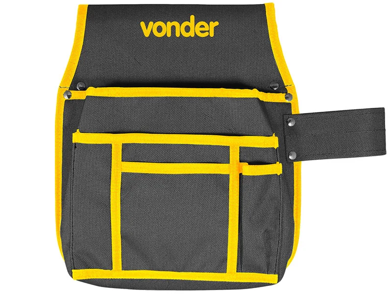 Porta Ferramentas Para Cinto Com 04 Bolsos