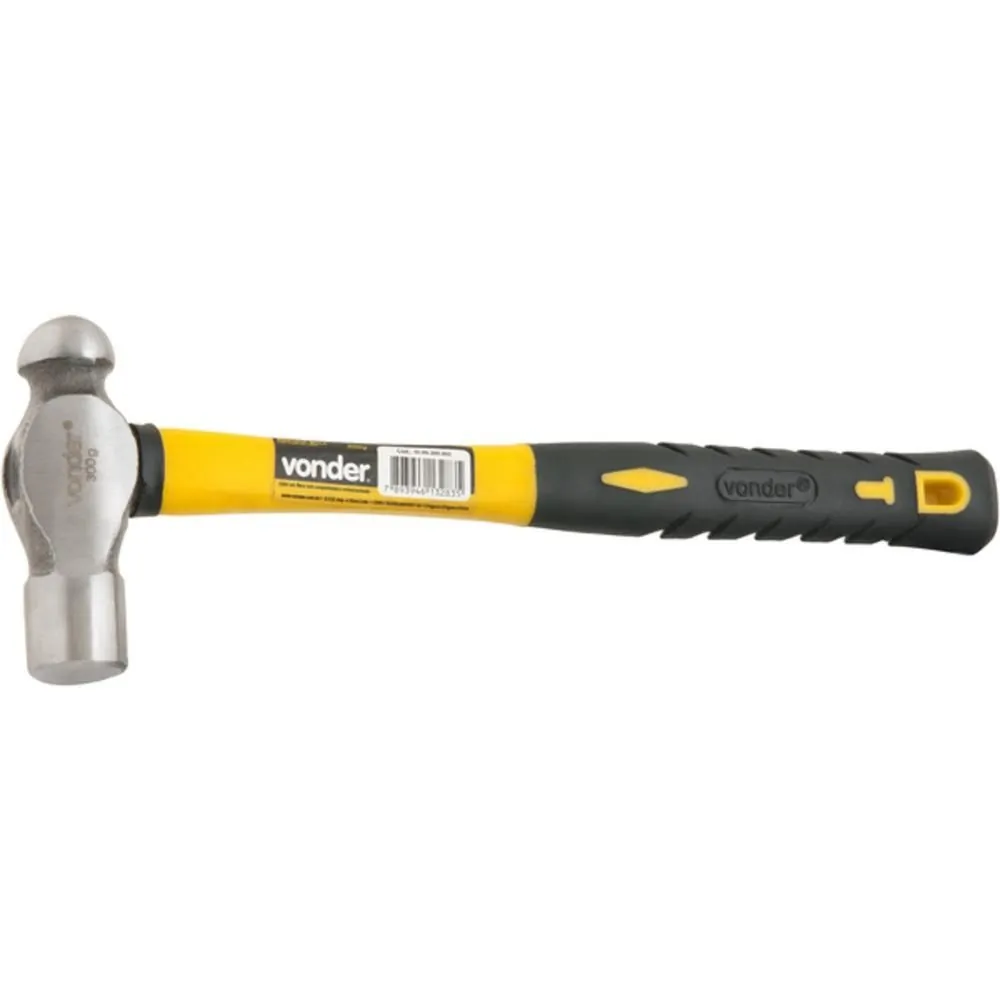 Martelo Bola 800 G Com Cabo De Fibra - Vonder