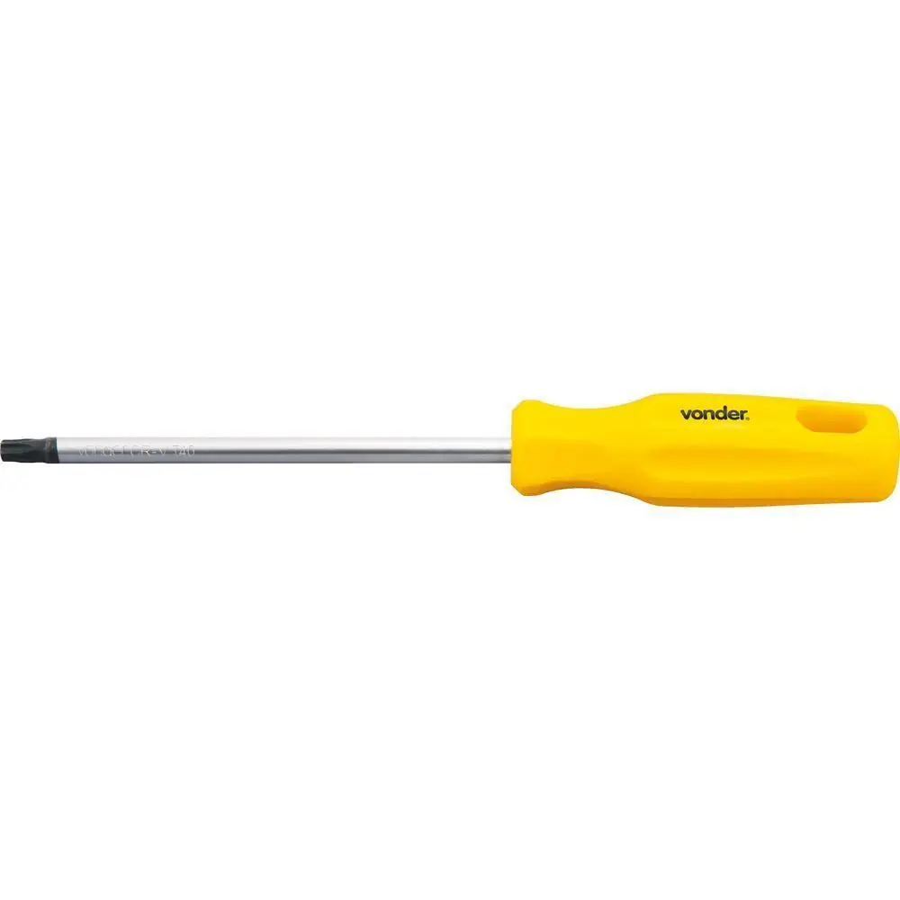 Chave Torx T-40 Com Cabo Reto Cromo Vanádio - Vonder