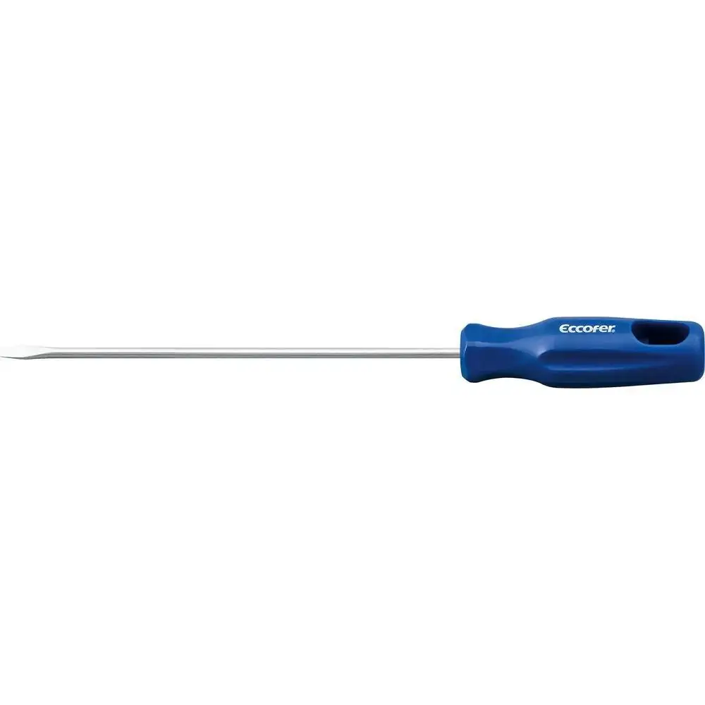 Chave De Fenda 1/8x5 Cabo Azul Eccofer