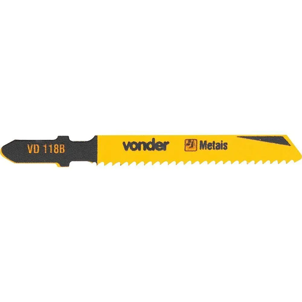 Conjunto 5 Lâminas Vonder Serra Tico Tico Madeira Vd 118b