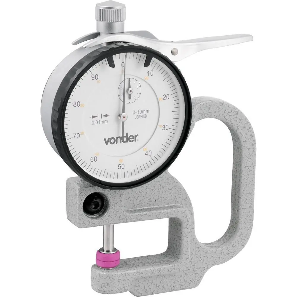 Medidor De Espessura 0 À 10 Mm Me 010 Vonder