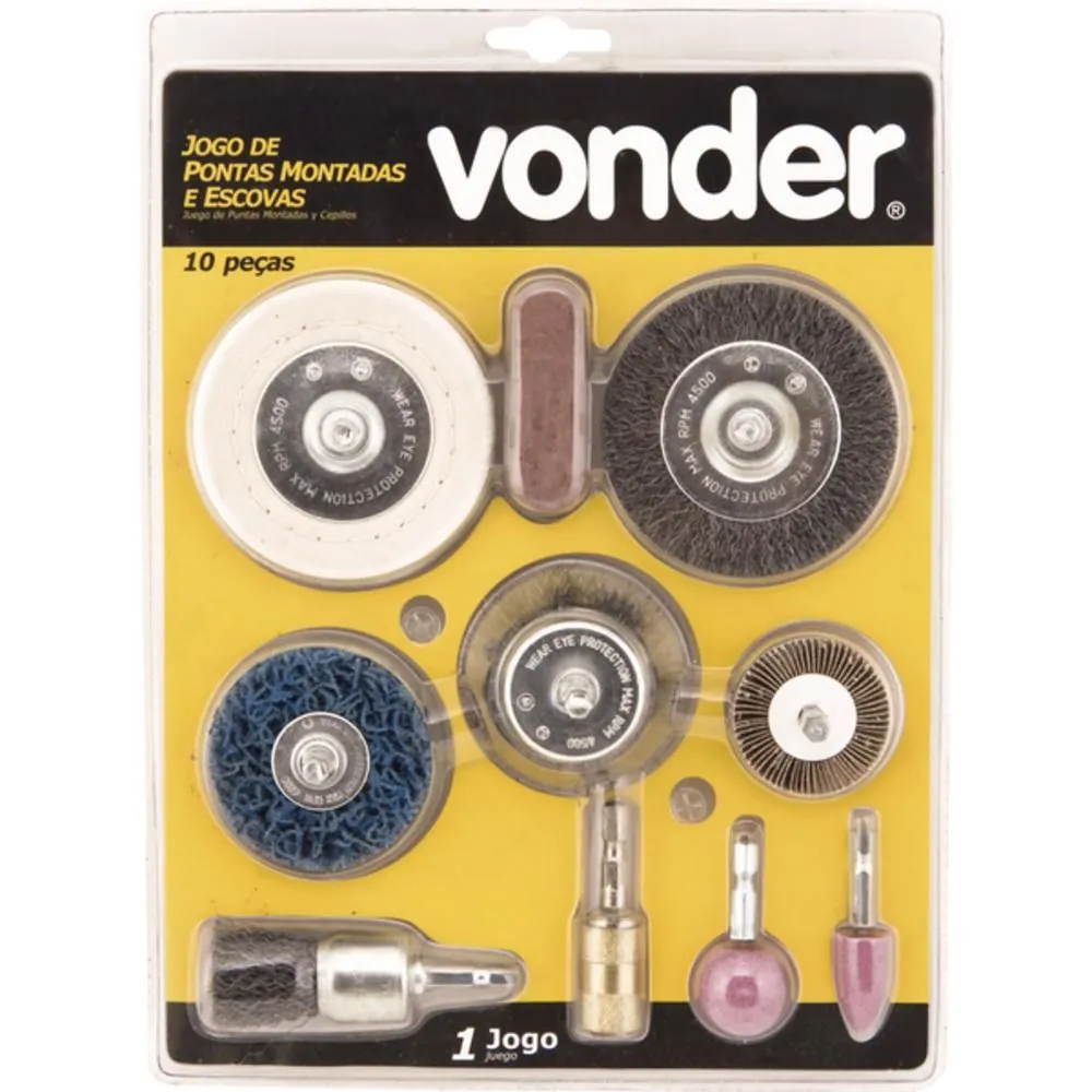 Ponta Montada C/escov.10 1250010000 Vonder