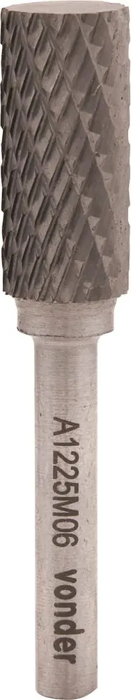 Lima Rotativa Vídea Cilíndrica 6x16mm Haste 6mm La006 Vonder
