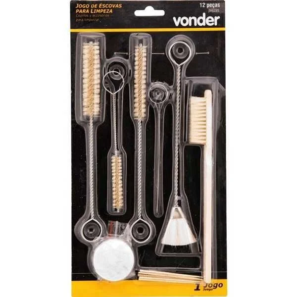 Jogo Escova Limpesa Pistola - Vonder 6068000120
