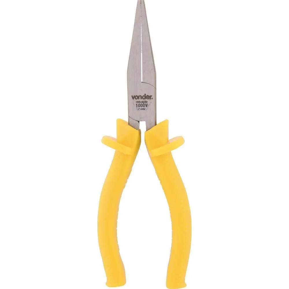 Alicate Bico Chato 6" Cromo Vanádio Isolado 1000v Vonder