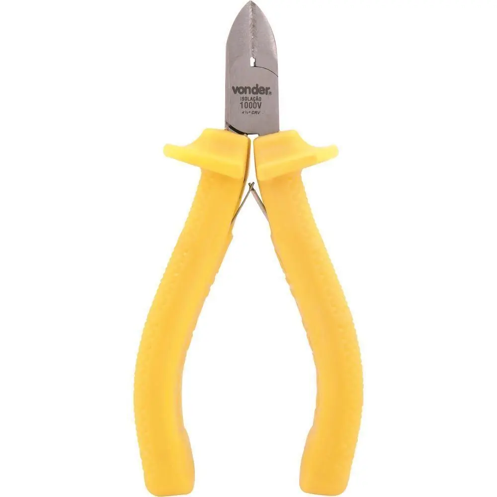 Alicate Corte Diagonal 4.1/2" Vanádio Isolado 1000v Vonder
