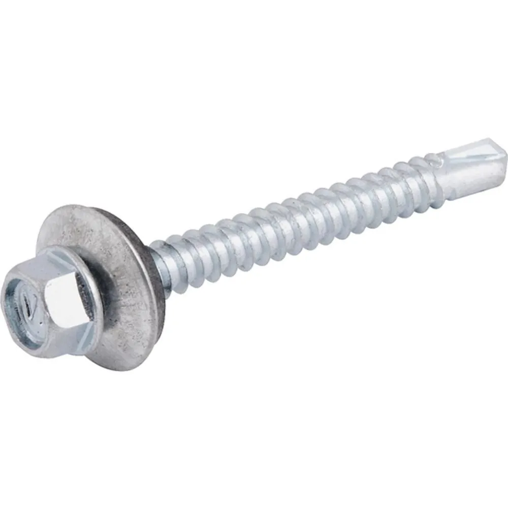 Parafuso Autobrocante Sextavado 5,5 Mm X 2" Com 100 Peças - Vonder