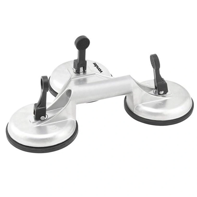 Ventosa Tripla Alumínio Capacidade 75kg - Vonder