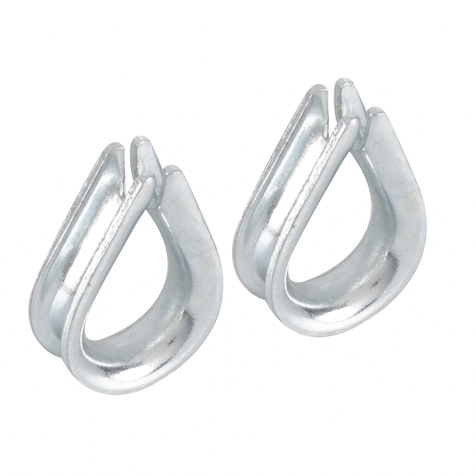 Anilha Sapatilho 1/4" Aço Zincado 2 peças