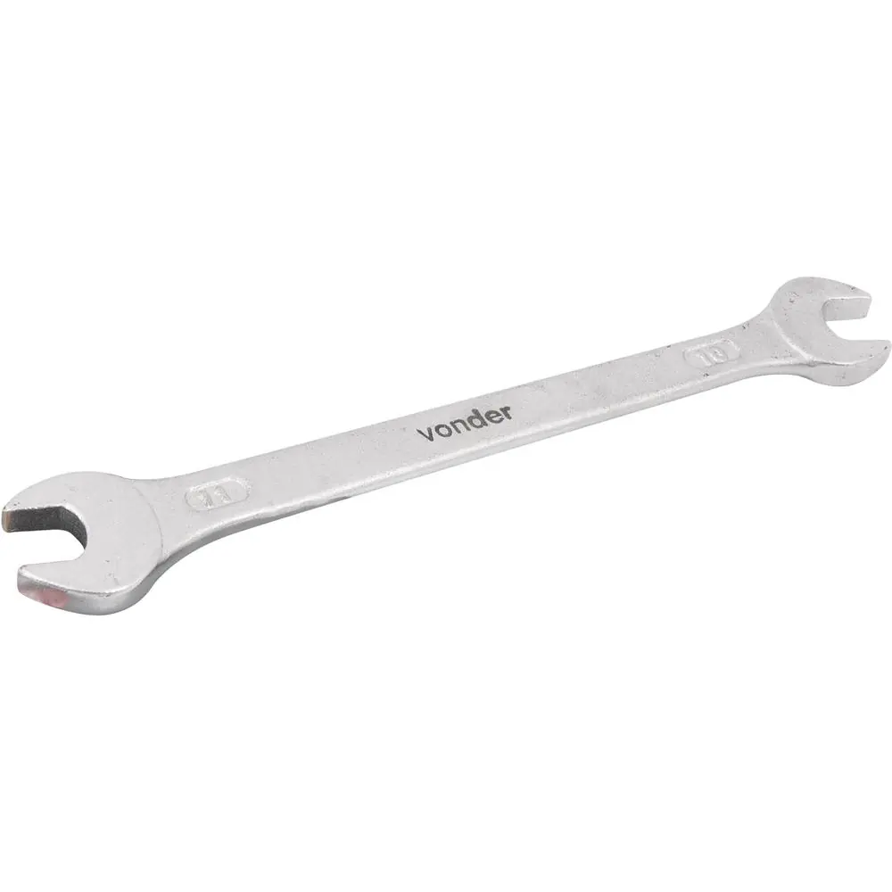 Chave Fixa 10 Mm X 11 Mm Em Aço Cromo Vanádio Vonder