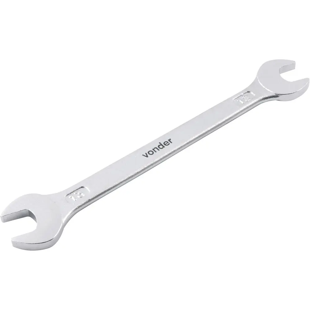 Chave Fixa 12 Mm X 13 Mm Em Aço Cromo Vanádio Vonder