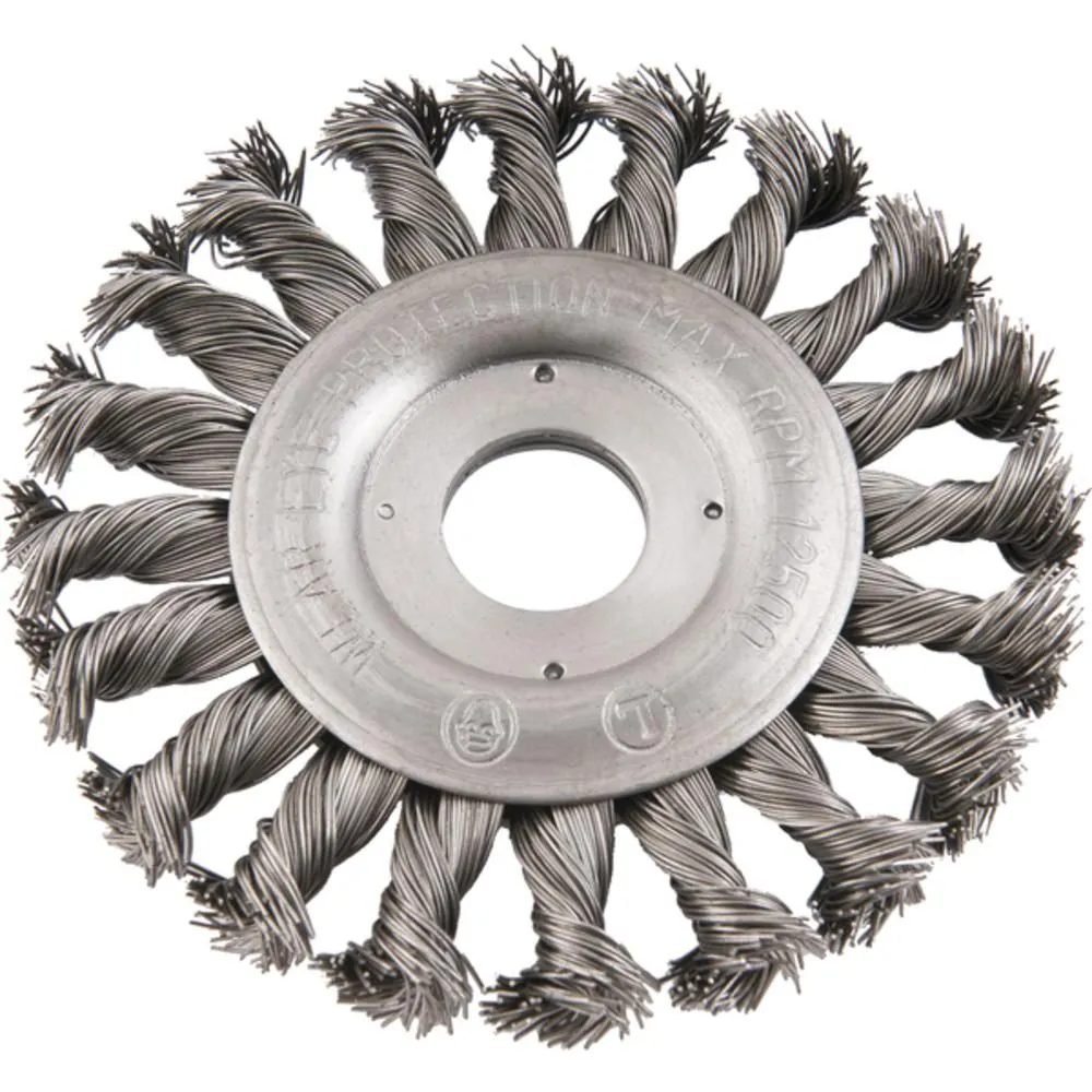 Escova De Aço Circular Torcida 4.1/2" X 1/2" X 7/8 - Vonder