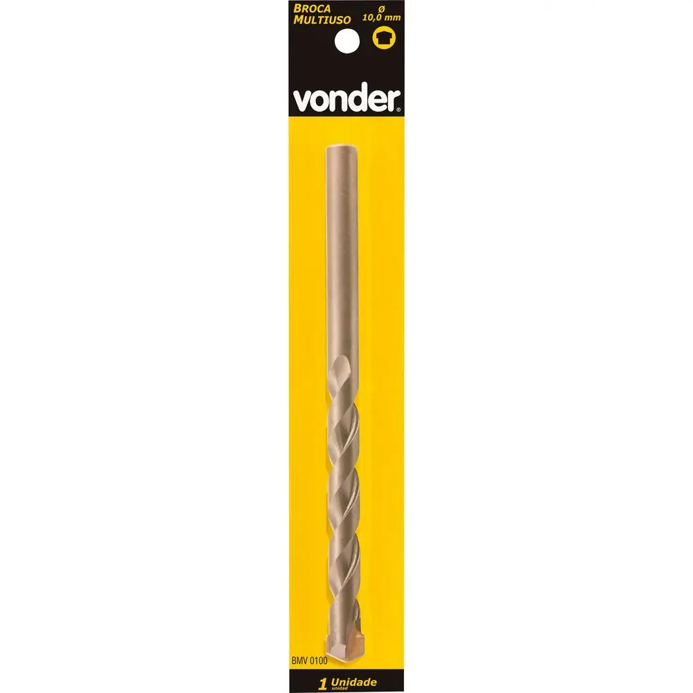 Broca Multiuso 5,0x90mm Bmv0050 - Vonder