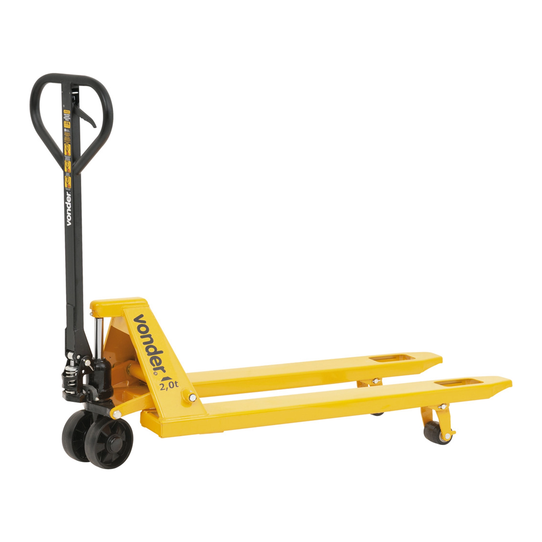Empilhadeira Hidráulico 2000kg Aço Roda Maciça 1150x550mm