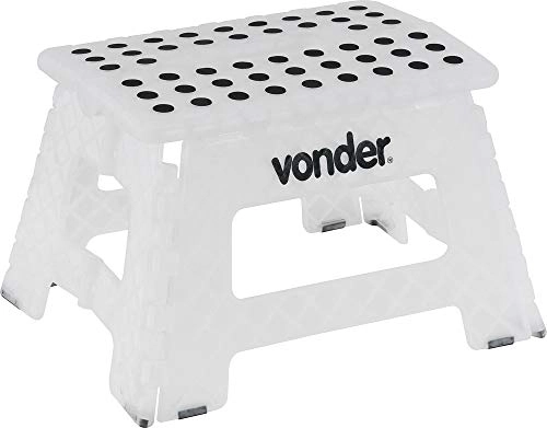 Banqueta Plástica Dobrável Em Absorvente 355 X 285 X 22 Cm Vonder