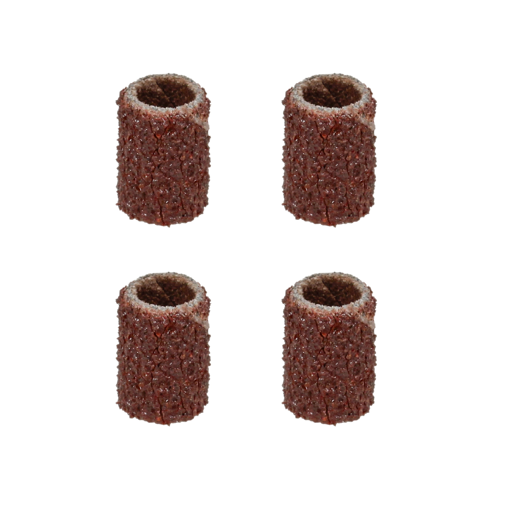 Lixa Cilindro 6,4x12,7mm Grão 80 com 4 peças Vonder