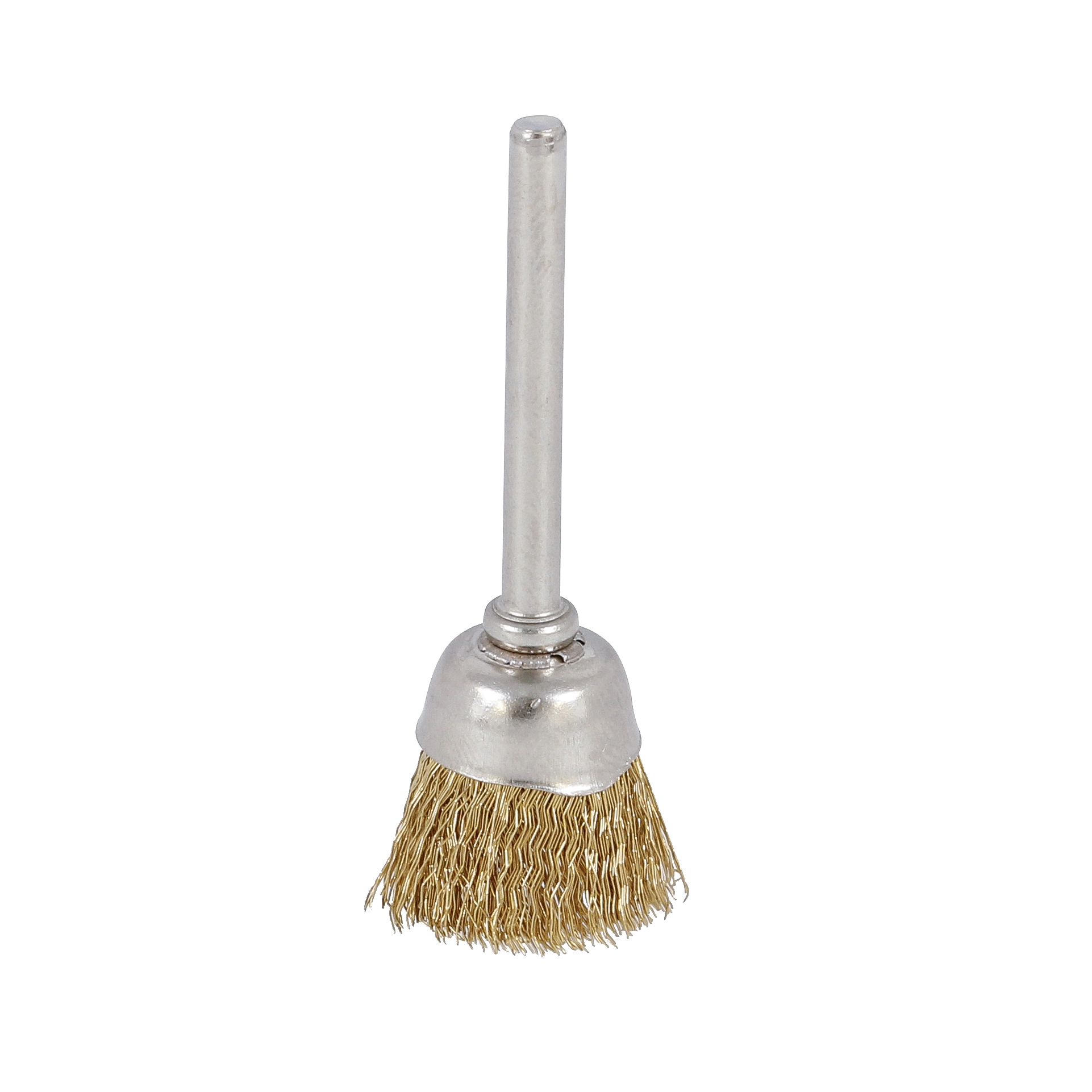 Escova Copo 12mm Latão com Haste Vonder