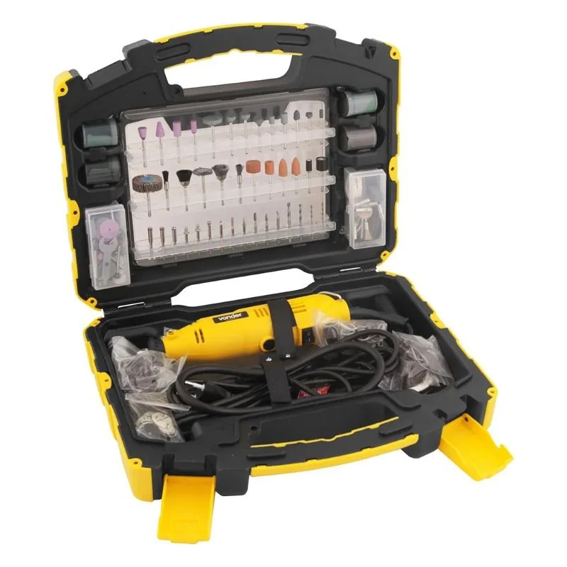 Micro Retífica Vonder Arv 453 115w Com Estojo E Acessórios 127v
