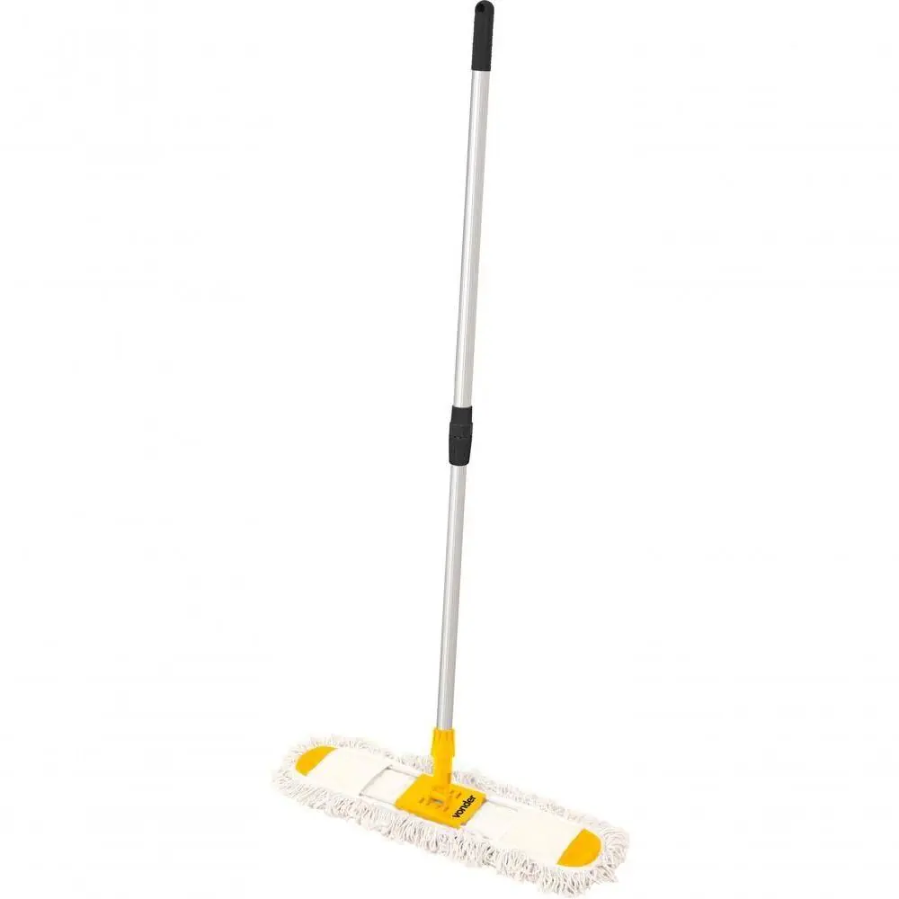 Rodo de Algodão Plano RAV 600 Tira Pó Esfregão Mop Absorvente Cabo Extensível Vonder Profissional