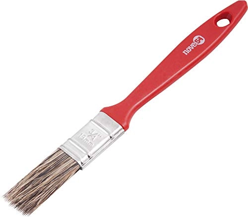 Pincel 3/4 Cerda Gris Cabo Plástico Para Tintas Latéx E