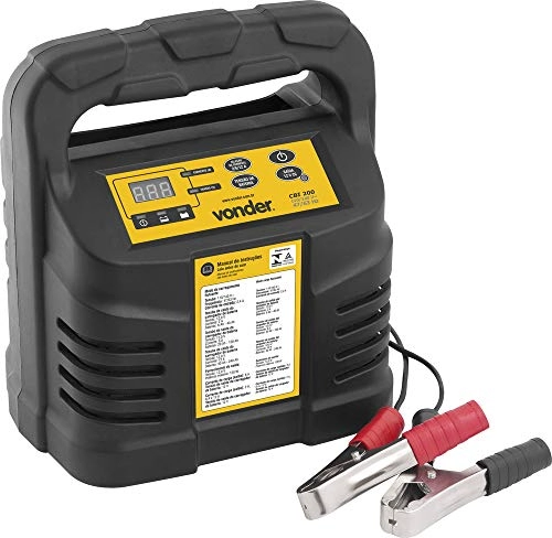 Carregador Inteligente De Bateria 6a 240ah 127v Cib200 Vonder