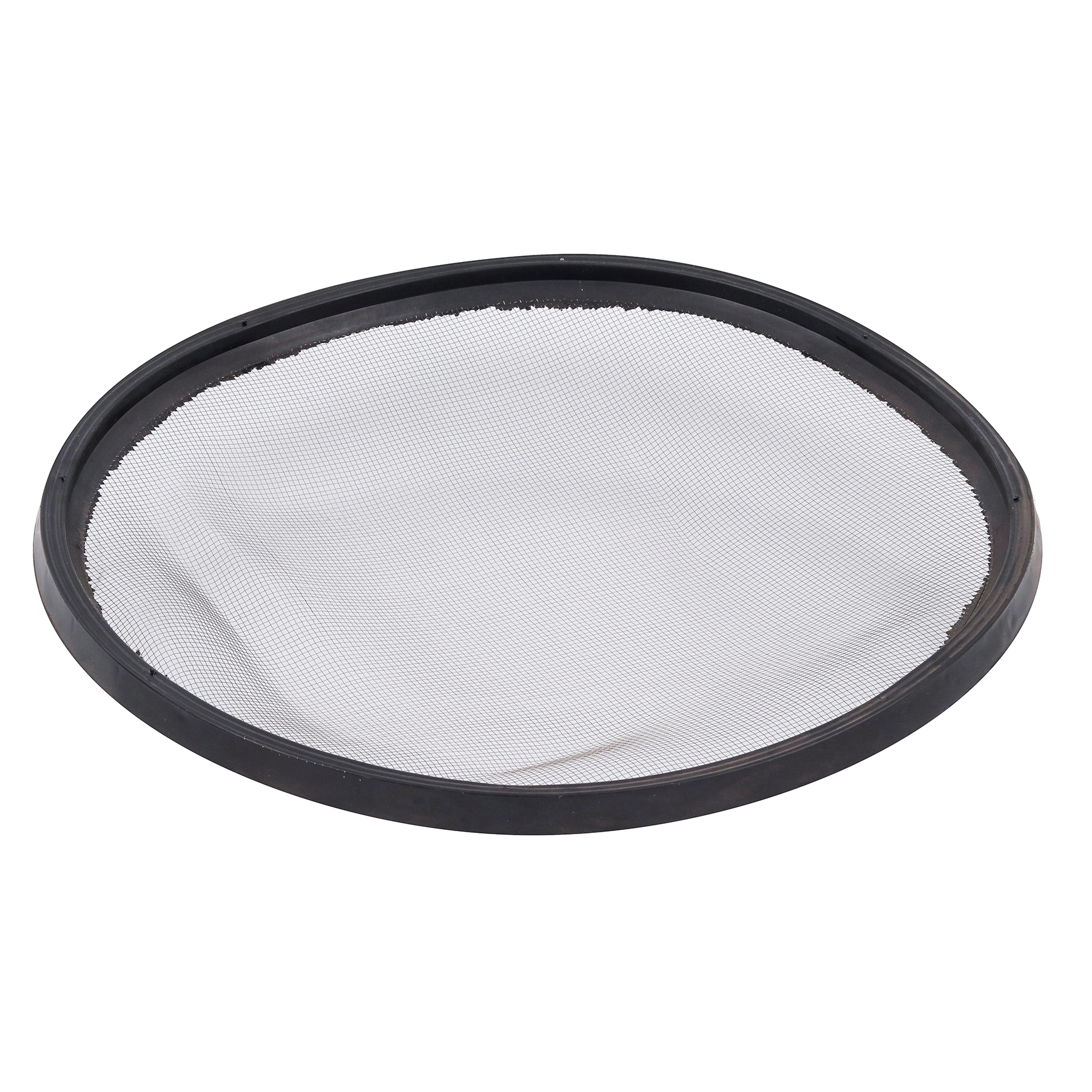 Peneira Redonda Aro em Plástico 55cm Malha 8 para Areia Nove.54