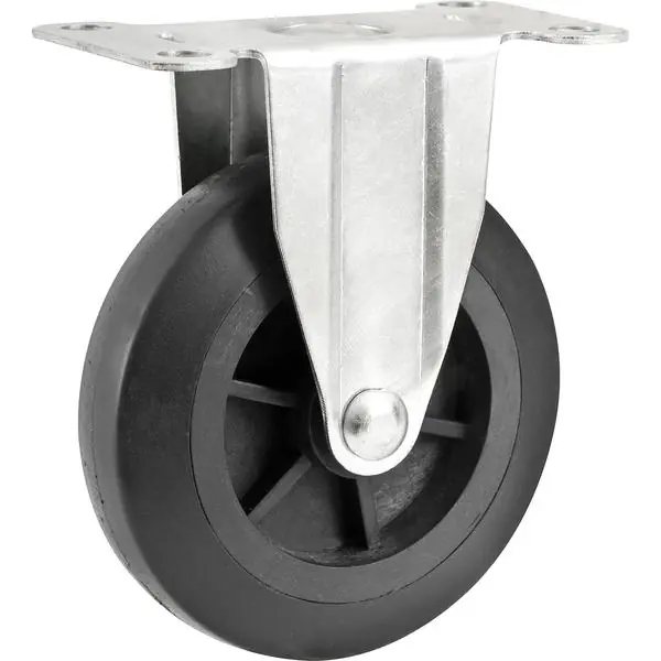 Rodizio Fixo 4" Para Carrinho Plastico 150kg - Nove54