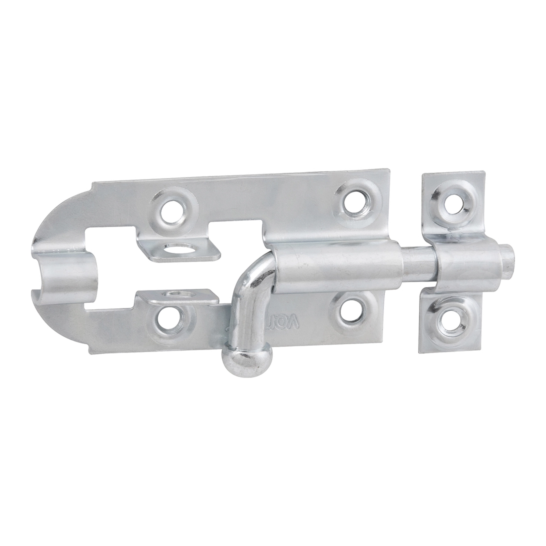 Fecho Redondo Aço Carbono Zincado 5" 1 peça
