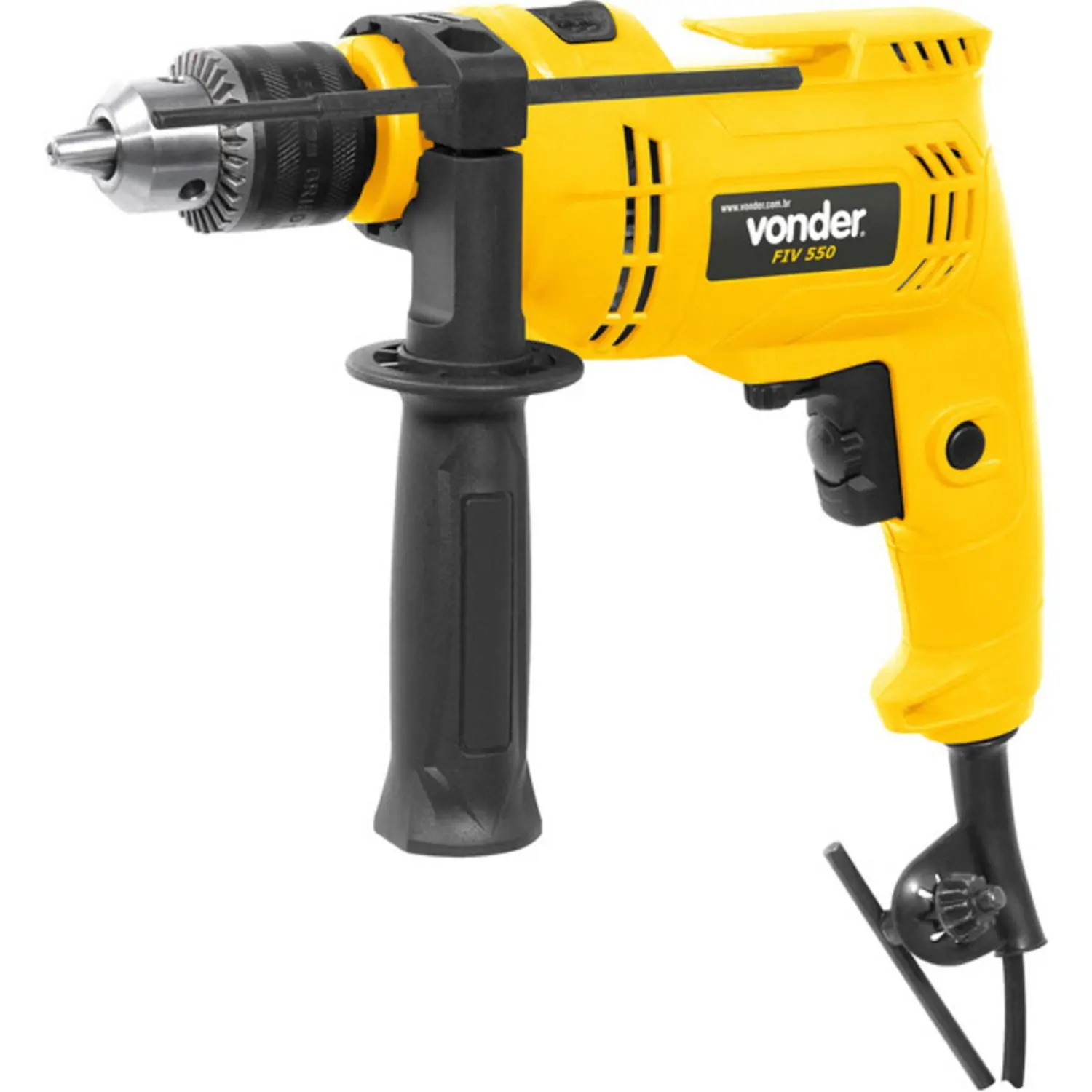 Furadeira Vonder Rev. C/impacto Fiv 550 1/2 13mm