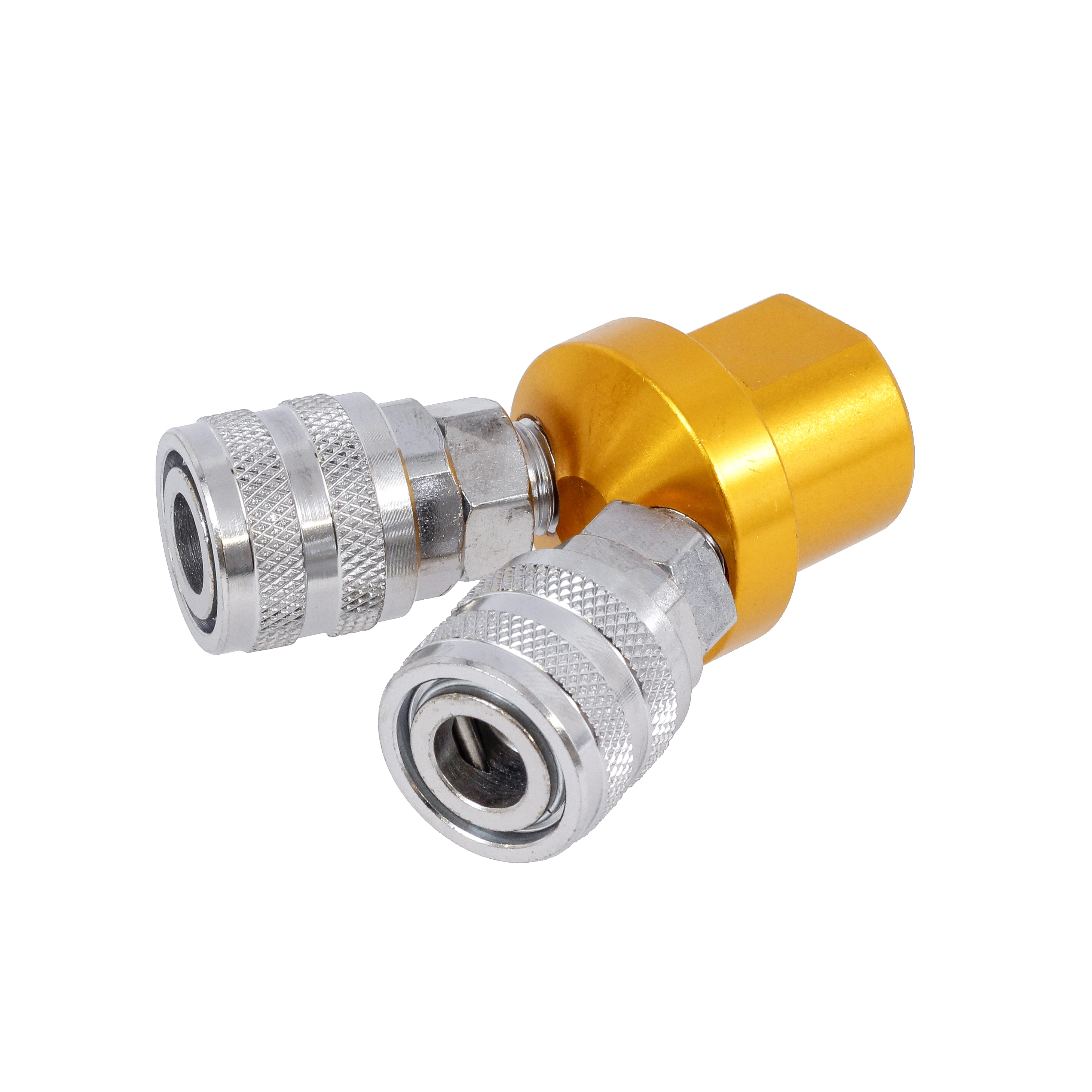 Engate Rápido Duplo 1/4" Fêmea Vonder