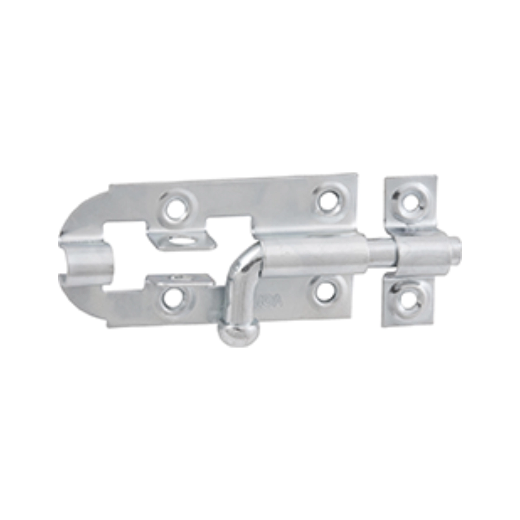 Fecho Redondo Aço Carbono Zincado 3" 1 peça