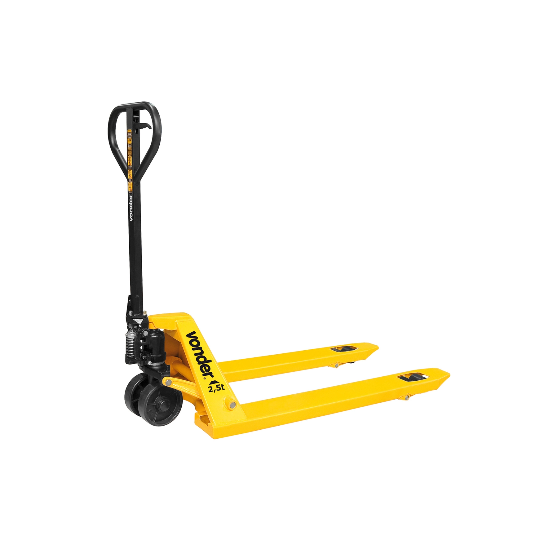Empilhadeira Hidráulico 2500kg Aço Roda Maciça 1520x680mm