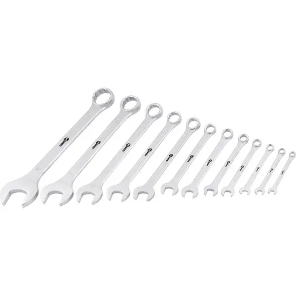 Jogo Chave Combinada 6-32mm Aço Carbono Com 12 Peças Estojo