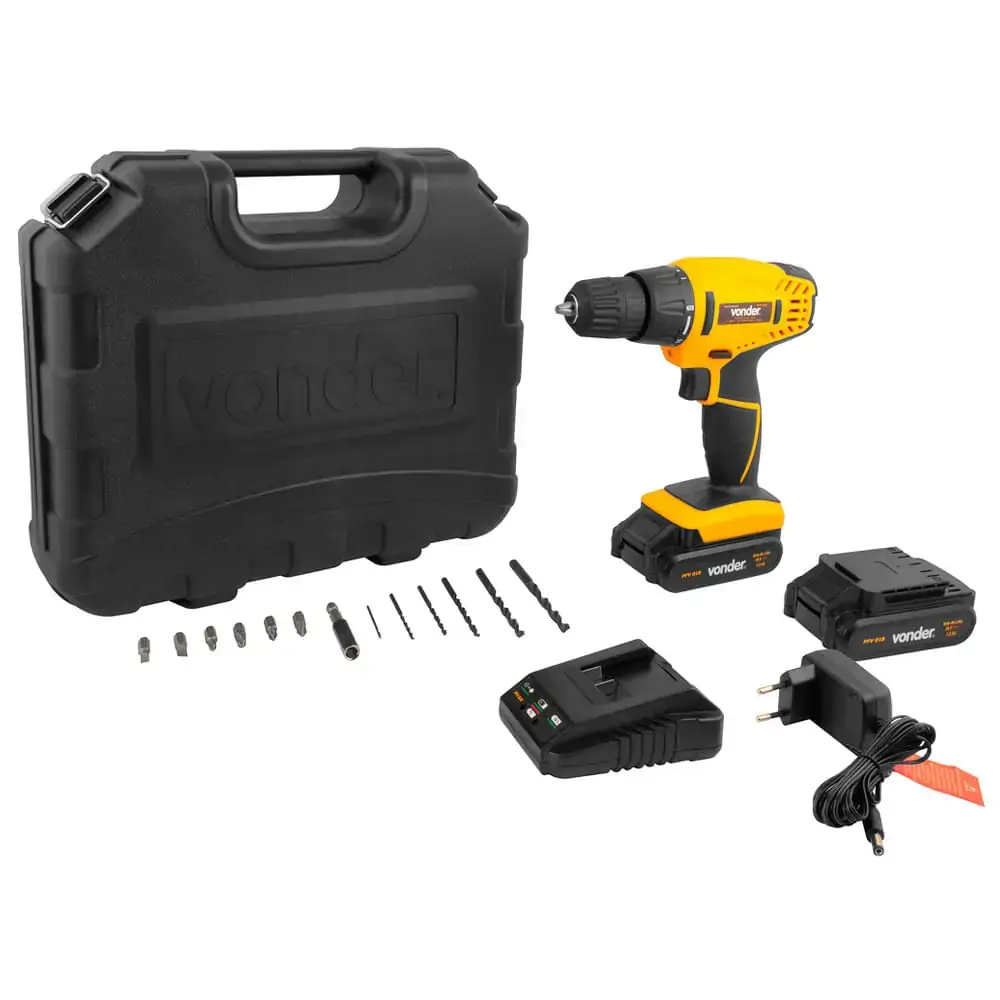 Parafus/furad Bat 18,0v Pfv018 Bivolt Vonder