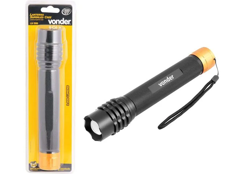Lanterna Superled Cree Llv 2500 Vonder