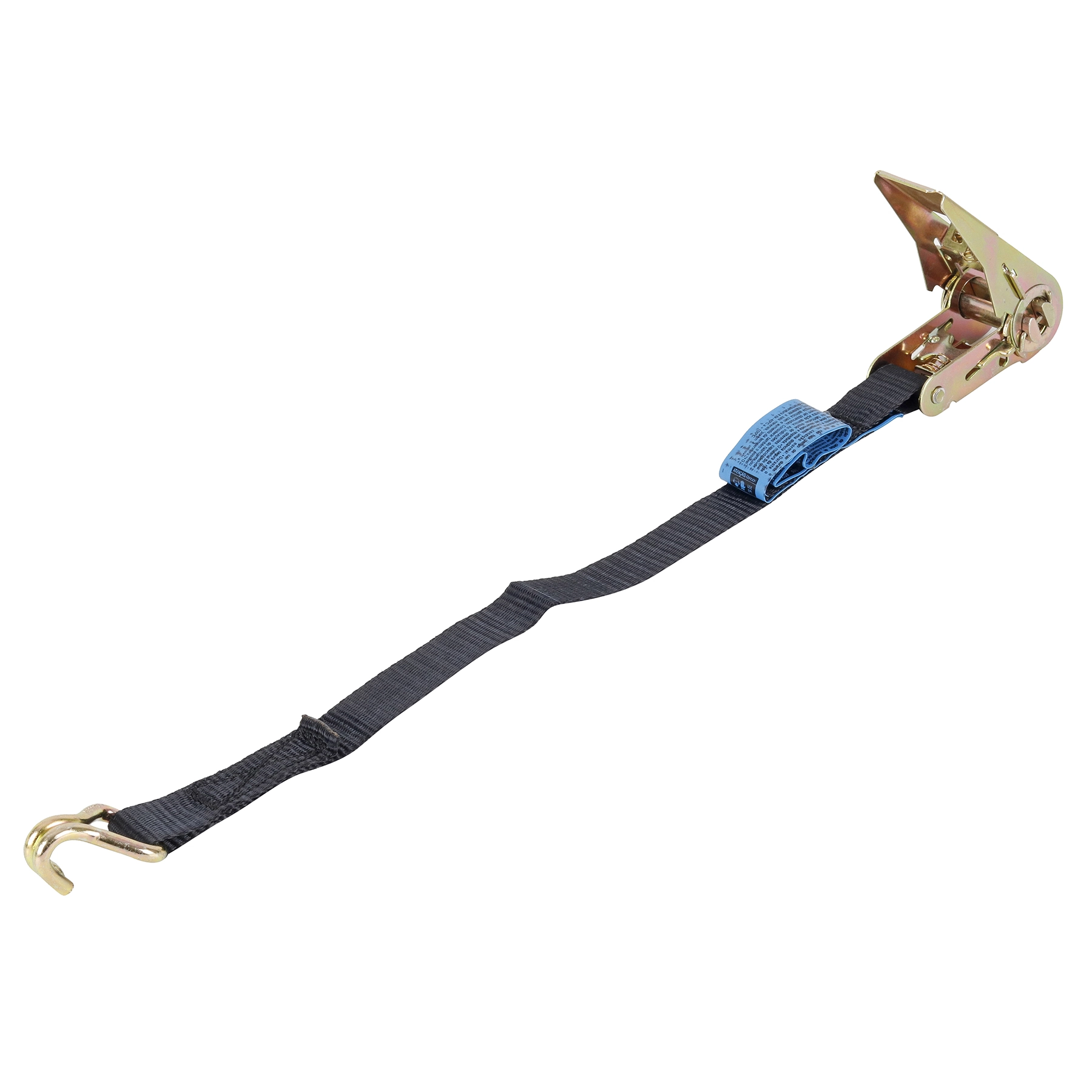 Catraca para Amarração com Catraca Poliéster 25mmx0,5m até 0,8T Preto 1 Catraca Vonder