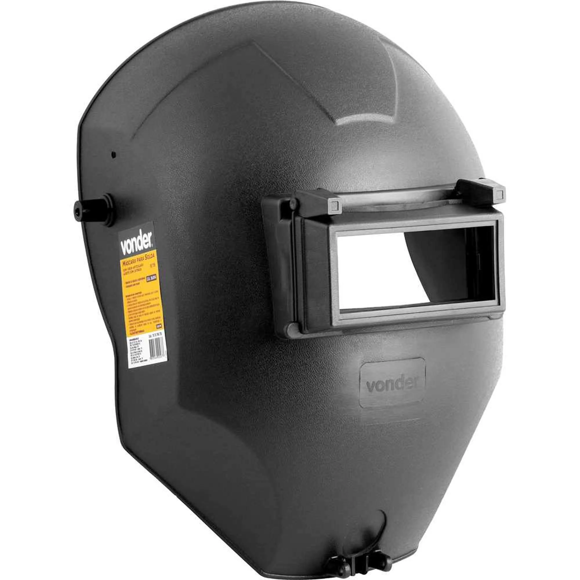 Máscara De Solda Visor Articulado Ajuste Com Catraca Cx Com 5 Pçs - Vd 726 - Vonder